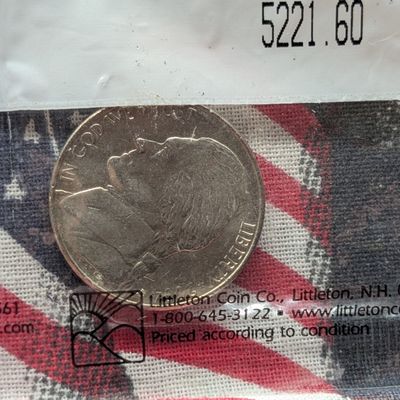 Sale Photo Thumbnail #74: 2004-D Peace Medal Jefferson Nickel, Uncirculated-60 in Littleton Packaging