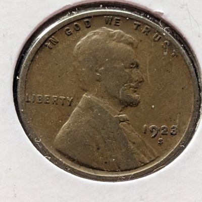 Sale Photo Thumbnail #384: 1923-S Lincoln Wheat Cent