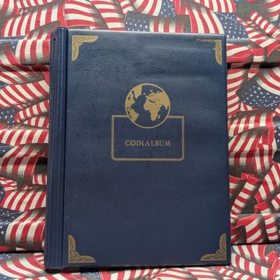 Sale Photo Thumbnail #390: *EMPTY* Coin Album with 10 Sleeves, No Coins!