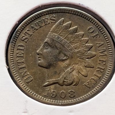 Sale Photo Thumbnail #266: 1908 Indian Head Cent