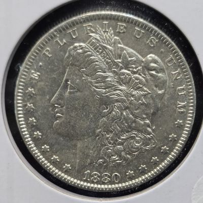 Sale Photo Thumbnail #132: 1880 Morgan 90% Silver Dollar