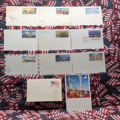 Sale Photo Thumbnail #317: (11) Assorted U.S. Post Cards, Mint