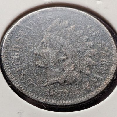 Sale Photo Thumbnail #262: 1873 Indian Head Cent