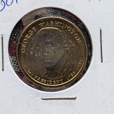 Sale Photo Thumbnail #89: 2007-D George Washington Presidential Dollar