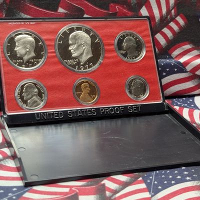 Sale Photo Thumbnail #37: 1977-S U.S. Mint Proof Set In OGP - No Box