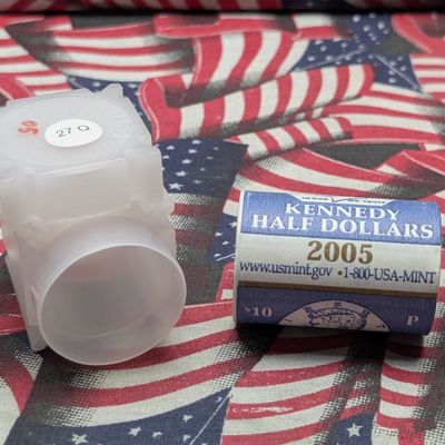 Sale Photo Thumbnail #135: Roll of 2005-P Kennedy Half Dollars - 20 Total Coins