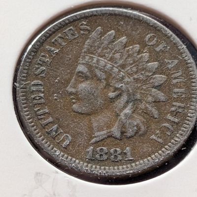 Sale Photo Thumbnail #357: 1881 Indian Head Cent