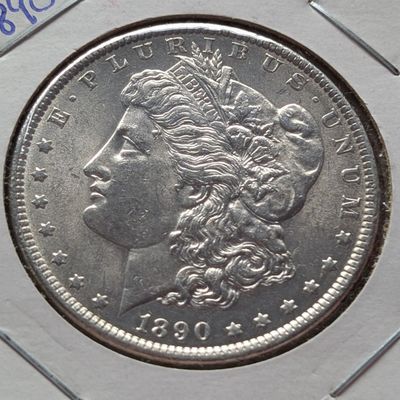 Sale Photo Thumbnail #276: 1890 Morgan 90% Silver Dollar