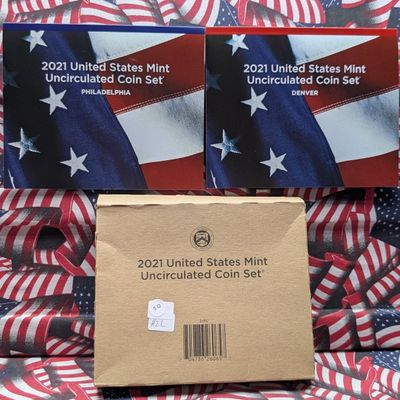 Sale Photo Thumbnail #25: 2021-P&D U.S. Mint Uncirculated Coin Set In OGP W/ COA