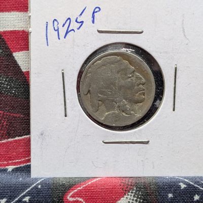 Sale Photo Thumbnail #64: 1925 Indian Head Buffalo Nickel