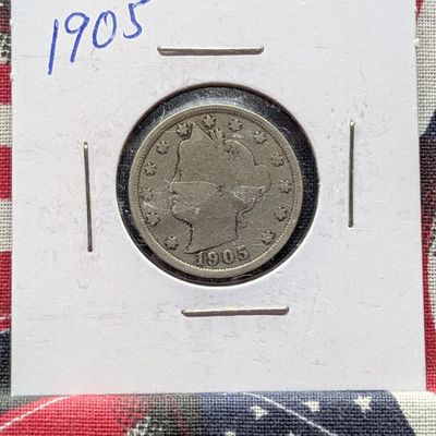 Sale Photo Thumbnail #29: 1905 Liberty Head V Nickel