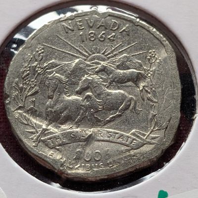 Sale Photo Thumbnail #122: 2006 ERROR Nevada State Quarter