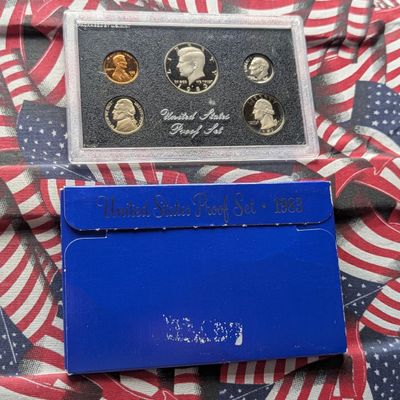 Sale Photo Thumbnail #338: 1983-S U.S. Mint Proof Set in OGP
