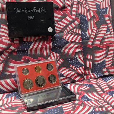 Sale Photo Thumbnail #249: 1980-S U.S. Mint Proof Set In OGP