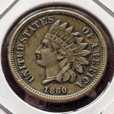 Sale Photo Thumbnail #75: 1860 Indian Head Cent