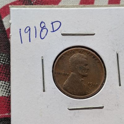 Sale Photo Thumbnail #19: 1918-D Lincoln Wheat Cent