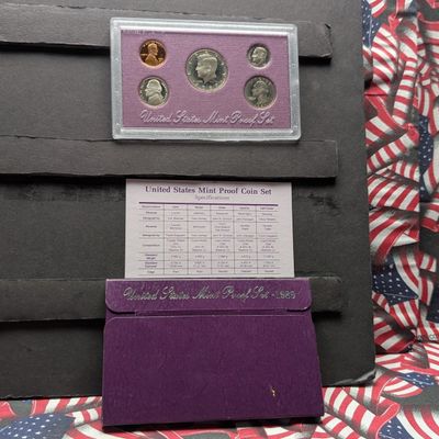Sale Photo Thumbnail #382: 1989-S U.S. Mint Proof Set in OGP w/ COA