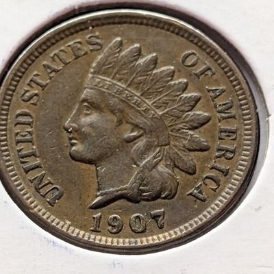 Sale Photo Thumbnail #230: 1907 Indian Head Cent