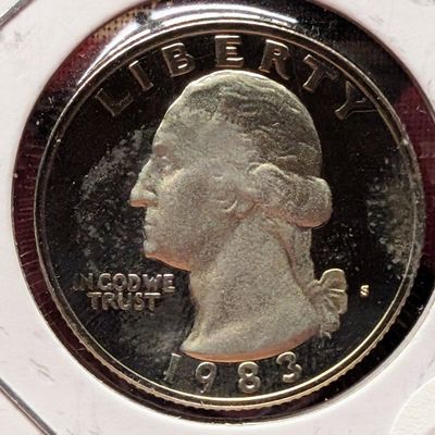 Sale Photo Thumbnail #22: 1983-S Proof Washington Quarter