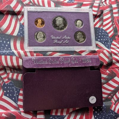 Sale Photo Thumbnail #244: 1984-S U.S. Mint Proof Set In OGP