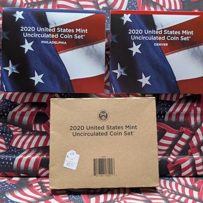 Sale Photo Thumbnail #20: 2020-P&D U.S. Mint Uncirculated Coin Set with ATB Quarters and Sacagawea Dollar in OGP w/ COA