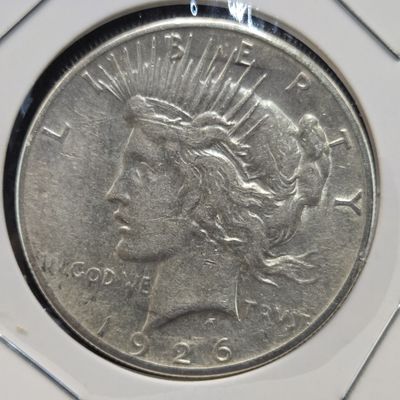 Sale Photo Thumbnail #46: 1926-S Peace 90% Silver Dollar