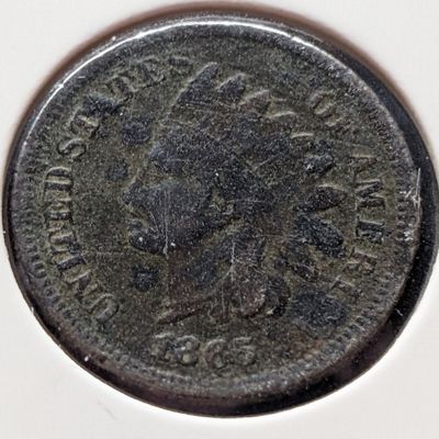 Sale Photo Thumbnail #13: 1865 Indian Head Cent