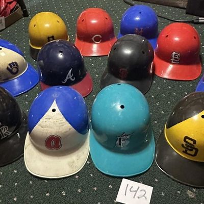 Sale Photo Thumbnail #138: Vintage MLB National League Batting Helmets