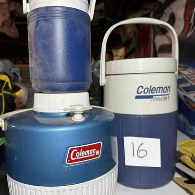Sale Photo Thumbnail #14: Coleman Water Jugs Lot