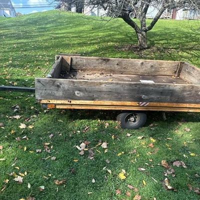 Sale Photo Thumbnail #201: Custom Single-Axle Utility Trailer