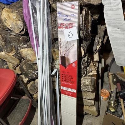 Sale Photo Thumbnail #4: Curtain Rods and Blinds