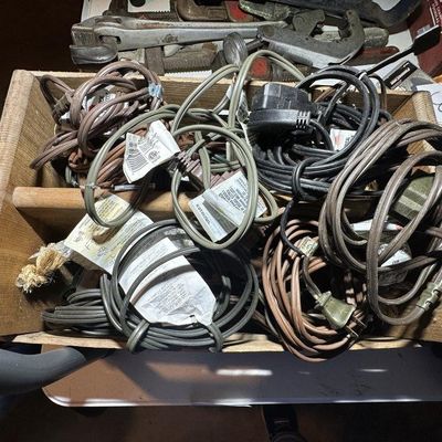 Sale Photo Thumbnail #21: Lot of Household Extension Cords