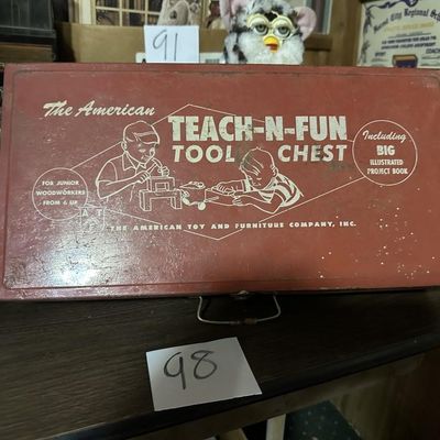 Sale Photo Thumbnail #95: Empty Metal Teach and Fun Tool Chest