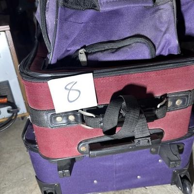 Sale Photo Thumbnail #6: Lot of Suitcases and Duffle Bag