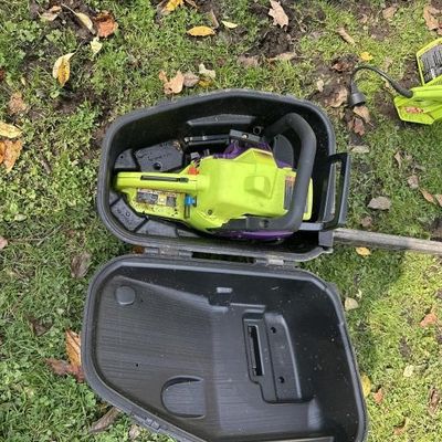 Sale Photo Thumbnail #176: Poulan Wild Thing 18" Gas Chainsaw with Case