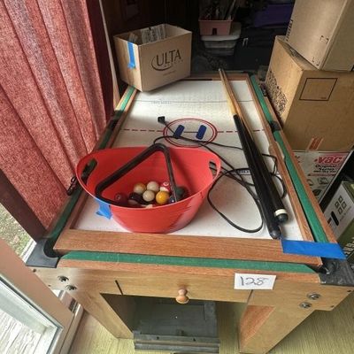 Sale Photo Thumbnail #124: Harvard 10-in-1 Multi-Game Table Lot