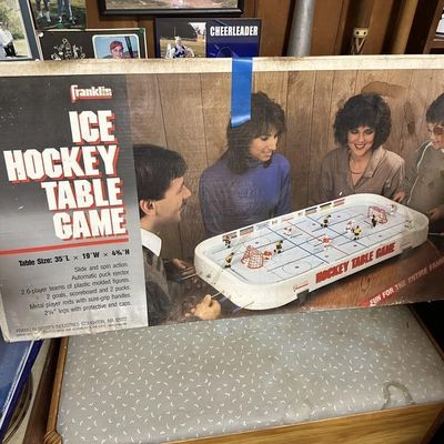Sale Photo Thumbnail #122: 1980s Franklin Ice Hockey Table Game