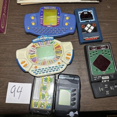 Sale Photo Thumbnail #91: Vintage Handheld Electronic Games Lot