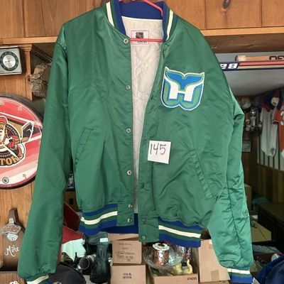 Sale Photo Thumbnail #141: 1980s Hartford Whalers Starter Jacket