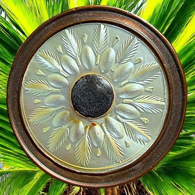Sale Photo Thumbnail #359: A DIVISON ONE PEARL-COPPER AND STEEL BUTTON