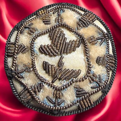 Sale Photo Thumbnail #194: A DIVISION ONE HAND CRAFTED FABRIC BUTTON