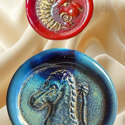 Sale Photo Thumbnail #8: A SMALL CARD OF DIVISION THREE ENGLISH GLASS BUTTONS