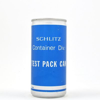 Sale Photo Thumbnail #285: Schlitz Container Div Test Pack Pull Tab BLUE L245-20 UNLISTED