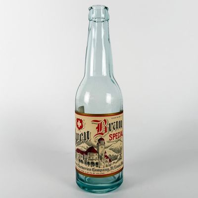Sale Photo Thumbnail #414: Alpen Brau Special Beer Prohibition Era Bottle INDEPENDENT ST LOUIS