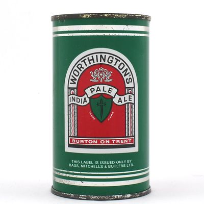 Sale Photo Thumbnail #344: Worthingtons India Pale Ale English Flat Top 1ST LINE SHORTER