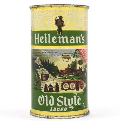 Sale Photo Thumbnail #140: Heilemans Old Style Lager Beer Flat Top 108-14