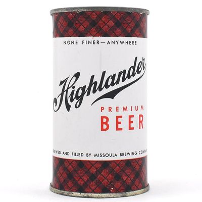 Sale Photo Thumbnail #145: Highlander Beer Flat Top VANITY LID 82-11 EXCEPTIONAL
