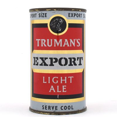 Sale Photo Thumbnail #323: Trumans Export Light Ale English Flat Top