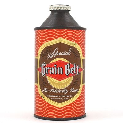 Sale Photo Thumbnail #119: Grain Belt Special Beer Cone Top NON-IRTP 167-18