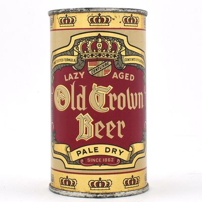 Sale Photo Thumbnail #228: Old Crown Beer Instructional Flat Top NON-IRTP 105-17 OI 591 EXCELLENT SCARCE